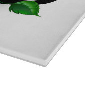 インフィニティシンボルとレインボーバラ カッティングボード (角)