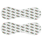 インフィニティシンボルとレインボーバラ ソフトボール (パネル)