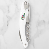 インフィニティシンボルとレインボーバラ ソムリエナイフ (裏面)