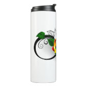 インフィニティシンボルとレインボーバラ タンブラー (回転左)