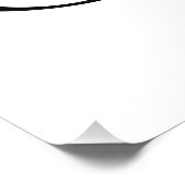 インフィニティシンボルとレインボーバラ フォトプリント            (角)