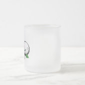 インフィニティシンボルとレインボーバラ フロストグラスマグカップ (中央)