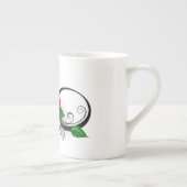 インフィニティシンボルとレインボーバラ ボーンチャイナマグカップ (右)