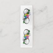 インフィニティシンボルとレインボーバラ ロイヤリティカード (外部開封)