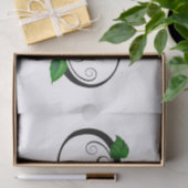 インフィニティシンボルとレインボーバラ 薄葉紙 (ギフト)