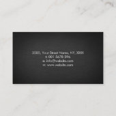 インフィニティシンボルぼかし – ラインアート 名刺 (裏面)