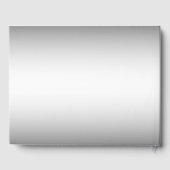 インフィニティシンボルシルバーエレガント金ゴールド ゲストブック (裏面)