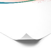 インフィニティシンボル付きレインボーハミングバード フォトプリント            (角)