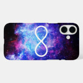 インフィニティシンボル星雲 Case-Mate iPhoneケース (裏面 (横))