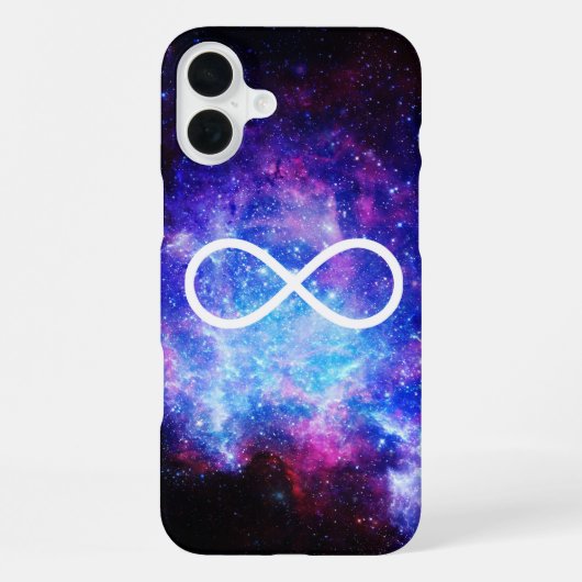 インフィニティシンボル星雲 iPhoneケース (裏面)