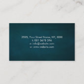 インフィニティシンボル – 白絵を描線ビジネスCa 名刺 (裏面)