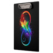 インフィニティシンボル（虹の羽根あり） クリップボード (左)