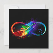 インフィニティシンボル(虹の羽根あり) シーズンカード (正面)