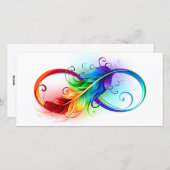 インフィニティシンボル(虹の羽根あり) シーズンカード (正面/裏面)