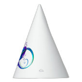 インフィニティシンボル（虹の羽根あり） パーティーハット (右)