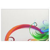 インフィニティシンボル（虹の羽根あり） ファブリック (ファットクウォーター)