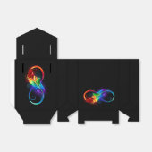 インフィニティシンボル（虹の羽根あり） フェイバーボックス (折り畳みなし)