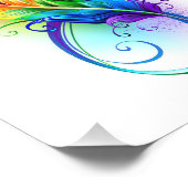 インフィニティシンボル（虹の羽根あり） フォトプリント            (角)