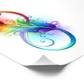 インフィニティシンボル（虹の羽根あり） フォトプリント            (角)