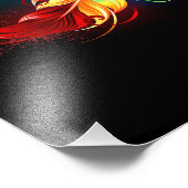 インフィニティシンボル（虹の羽根あり） フォトプリント            (角)