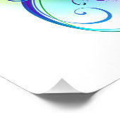 インフィニティシンボル（虹の羽根あり） フォトプリント            (角)