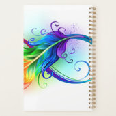 インフィニティシンボル（虹の羽根あり） プランナー手帳 (裏面)
