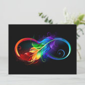 インフィニティシンボル(虹の羽根あり) メニュー (スタンド正面)