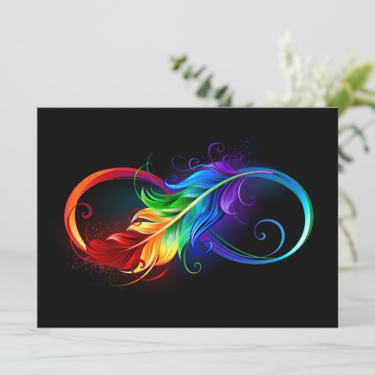 インフィニティシンボル(虹の羽根あり) メニュー (スタンド正面)