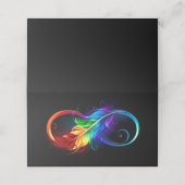 インフィニティシンボル（虹の羽根あり） ロイヤリティカード (外部開封)