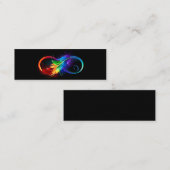 インフィニティシンボル（虹の羽根あり） ロイヤリティカード (正面/裏面)