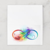 インフィニティシンボル（虹の羽根あり） 予約カード (外部開封)