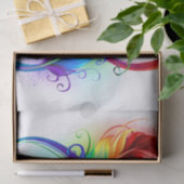 インフィニティシンボル（虹の羽根あり） 薄葉紙 (ギフト)