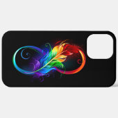 インフィニティシンボル(虹の羽根あり) Case-Mate iPhoneケース (裏面 / 右)