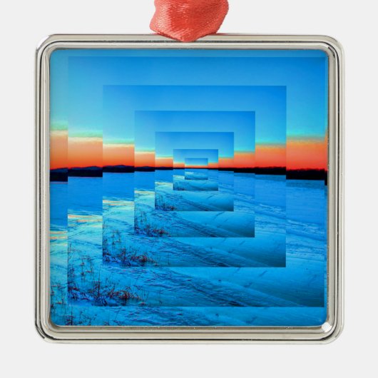 インフィニティスノー メタルオーナメント (正面)