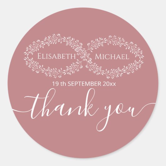 インフィニティダスティバラボタニカルロマンエレガントチック ラウンドシール (正面)