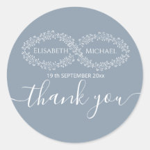 インフィニティダスティブルーボタニカルロマンチックエレガント