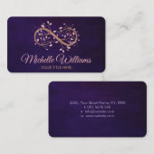 インフィニティツリーブランチ – パステル 名刺 (正面/裏面)