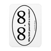 インフィニティドットインフィニティデカール マグネット (縦)