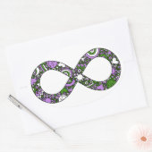 インフィニティニューロダイバーサルドールゲンダークエアプライド 楕円形シール (封筒)