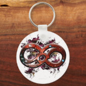 インフィニティネブラキーチェーン キーホルダー (正面)