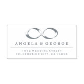 インフィニティハンド結婚クラスプの自己インキングスタンプ セルフインキングスタンプ (デザイン)