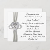 インフィニティハートリハーサルディナー招待状 招待状 (正面/裏面)