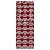 インフィニティハートワイン抱き枕 ワインギフトバッグ (正面)