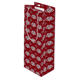 インフィニティハートワイン抱き枕 ワインギフトバッグ