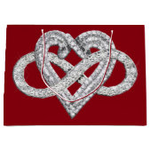 インフィニティハート抱き枕 ラージペーパーバッグ (正面)