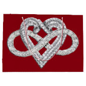 インフィニティハート抱き枕 ラージペーパーバッグ (裏面)