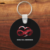 インフィニティハート鎌形細胞認識度 キーホルダー (裏面)