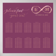 インフィニティバラ金ゴールドロマンチックモノグラムカシス