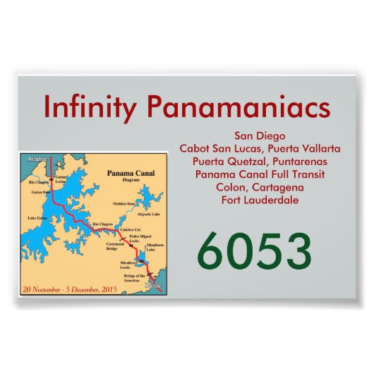 インフィニティパナニアクスドアカード フォトプリント            (正面)