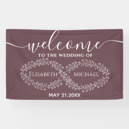 インフィニティブルゴーニュの植物ロマンエレガントティック 横断幕